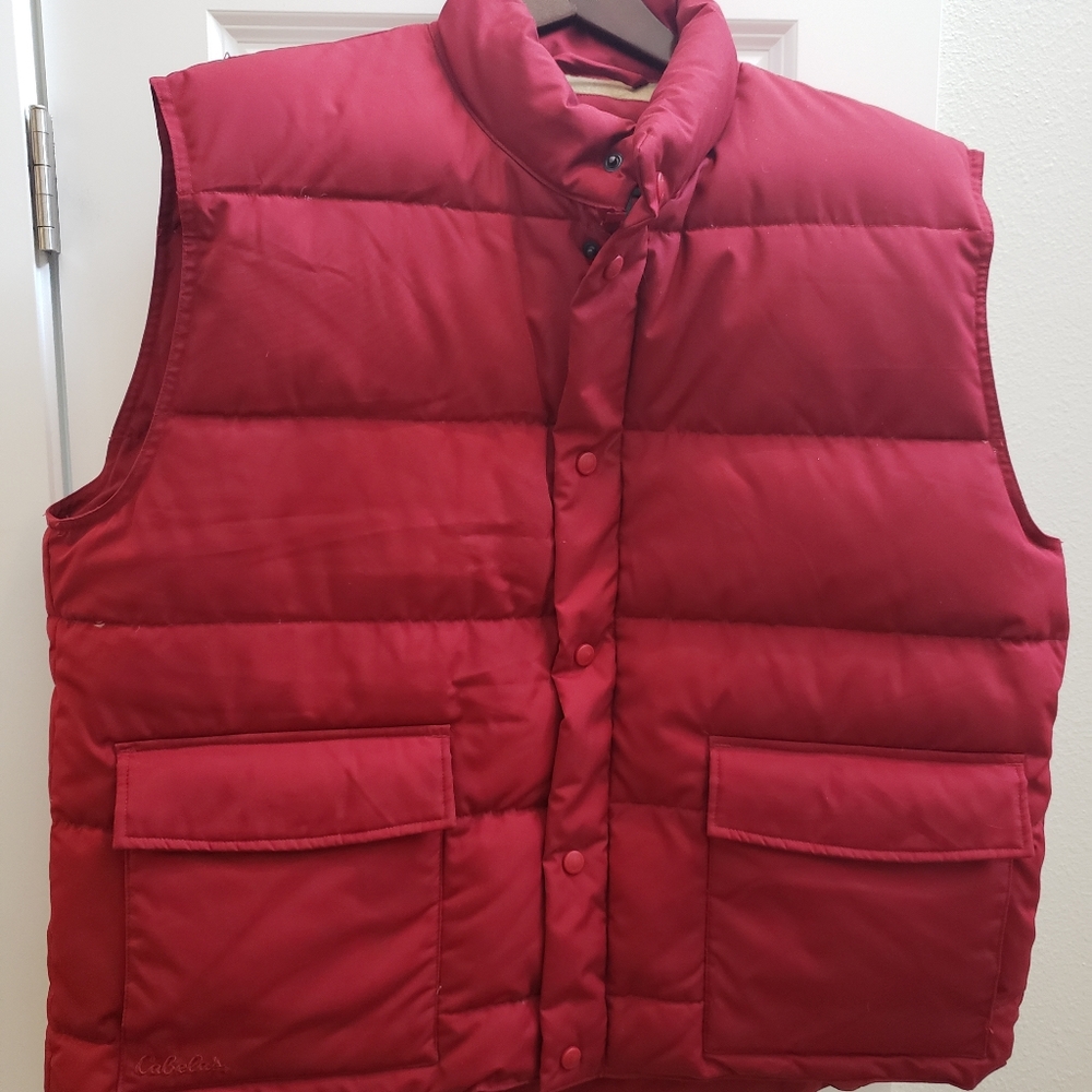 Cabela's down vest